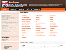 Tablet Screenshot of businessunitedkingdom.com